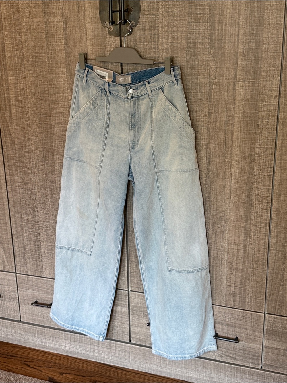Everlane The Carpenter Jeans In Pale